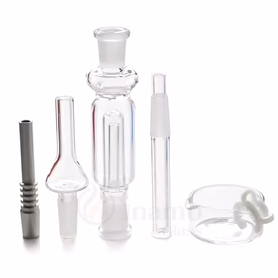 710 Headshop Стеклянные аксессуары Сборщик нектара Нефтяная вышка DAB Медовая солома