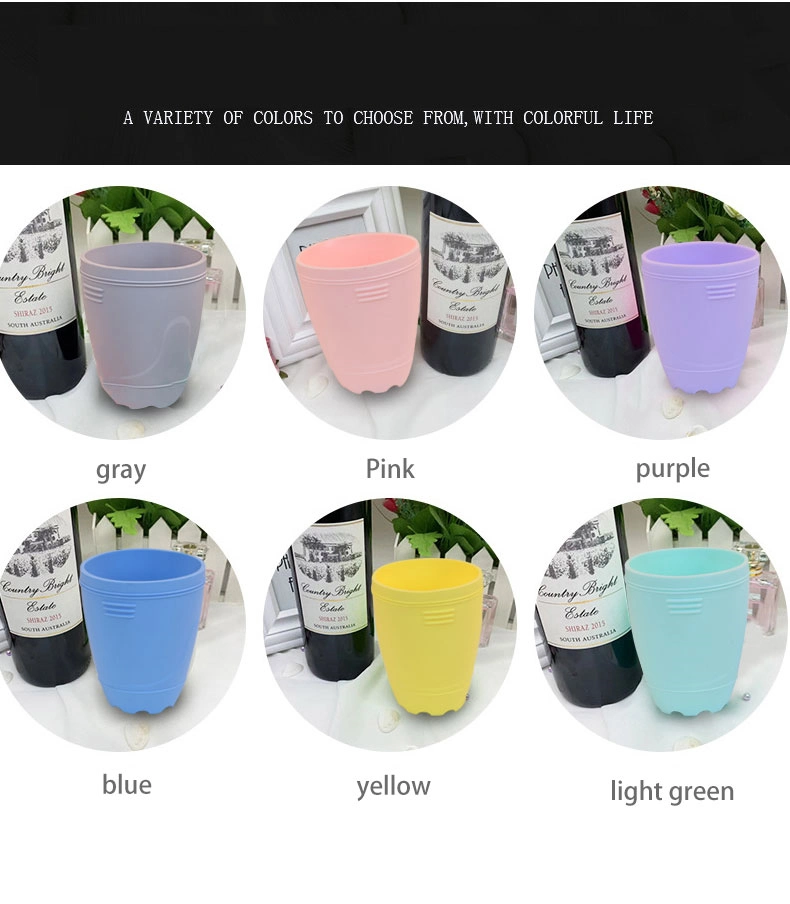 Custom Collapsible Foldable Travel Beer Coffee Mug Silicone Wine Cup